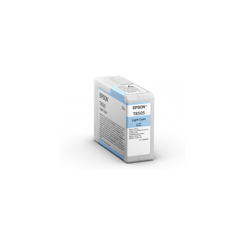 Epson Singlepack Photo Light Cyan T850500 UltraChrome HD ink 80ml