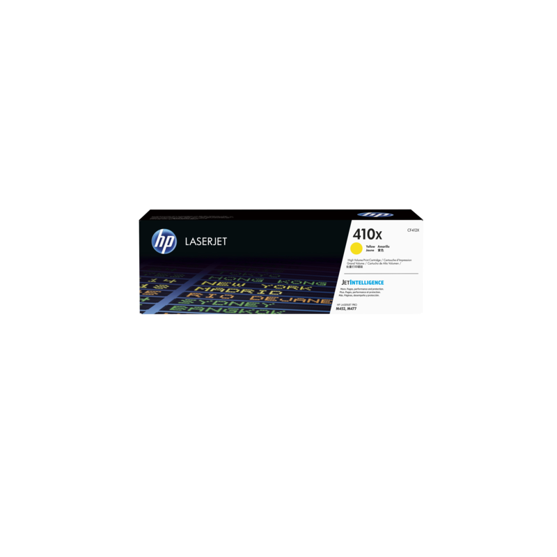 HP 410X tlačová kazeta žltá veľká, CF412X