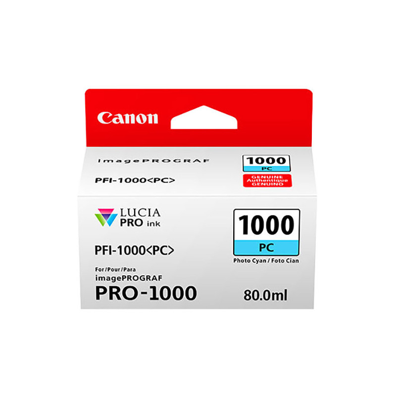 Canon PFI-1000 PC, foto azúrový