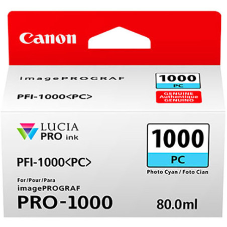 Canon PFI-1000 PC, foto azúrový
