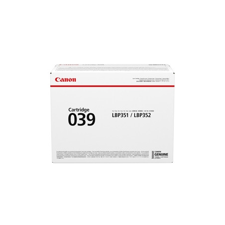 Canon CRG 039, čierny
