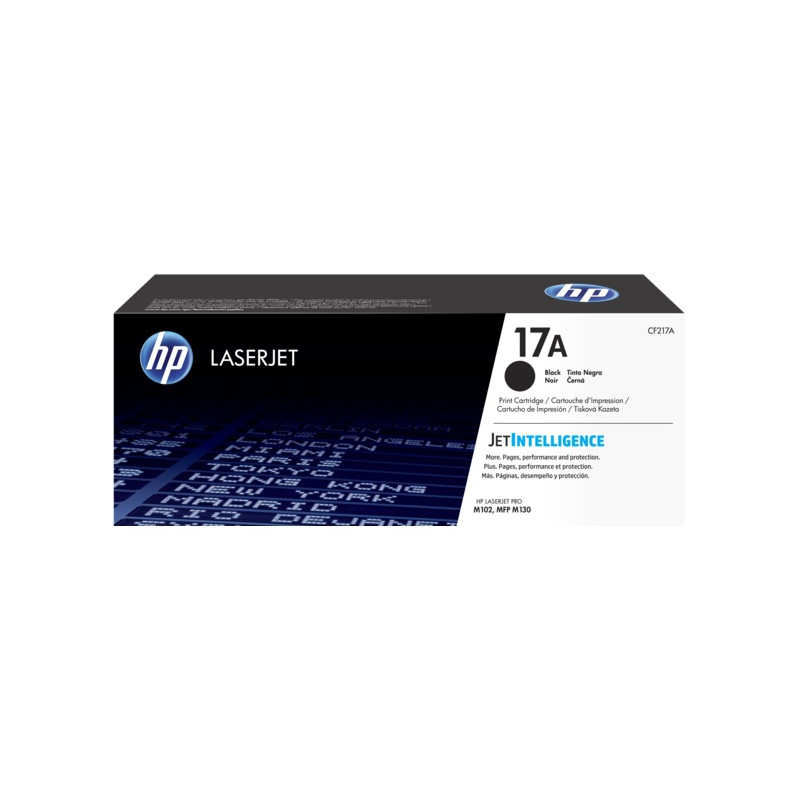 HP 17A Čierna originálna tonerová kazeta LaserJet