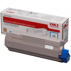 OKI toner azúrový do C612 (6 000 strán)