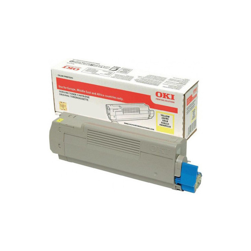 OKI toner žltý do C612 (6 000 strán)