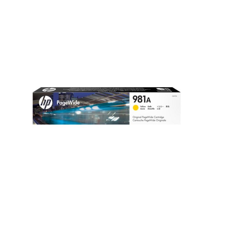 HP 981A - žltá atramentová kazeta, J3M70A