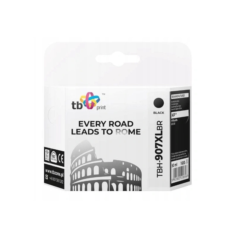 Ink. kazeta TB kompat. s HP TBH-907XLBR BK