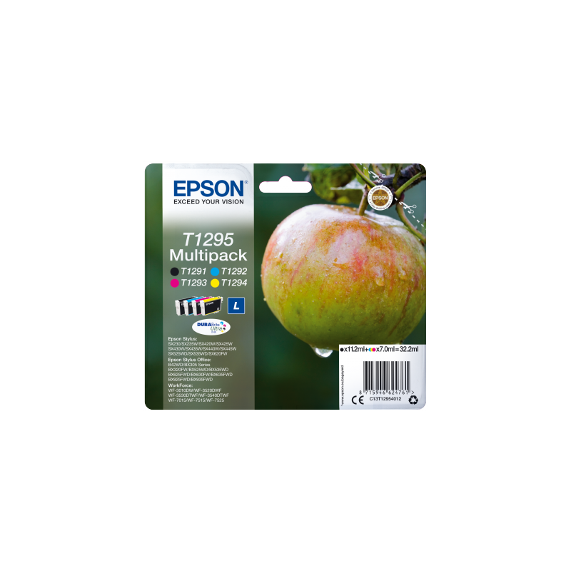 Epson Multipack 4-colours T1295 DURABrite UltraInk