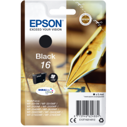 Epson Singlepack Black 16 DURABrite Ultra Ink