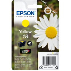 Epson Singlepack Yellow 18 Claria Home Ink