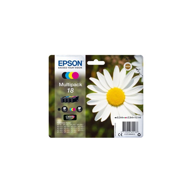 Epson Multipack 4-colours 18 Claria Home Ink