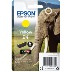 Epson Singlepack Yellow 24 Claria Photo HD Ink