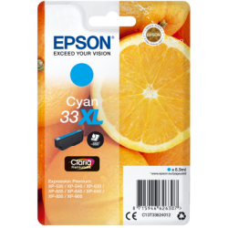Epson Singlepack Cyan 33XL Claria Premium Ink