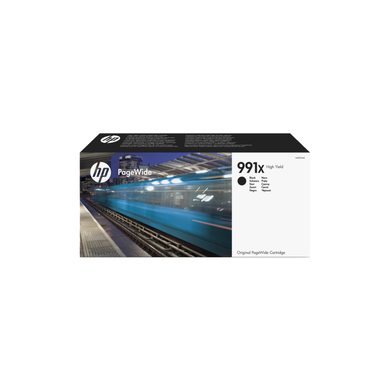 HP 991X High Yield čierna PageWide Cartrige, M0K02AE