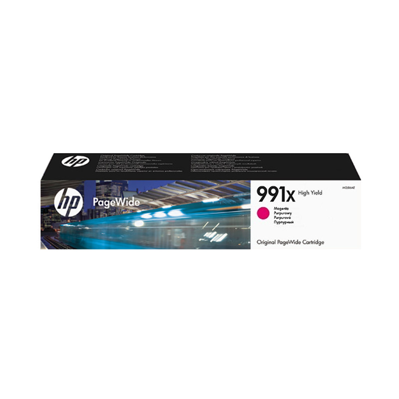 HP 991X High Yield purpurová PW Cartrige, M0J94AE