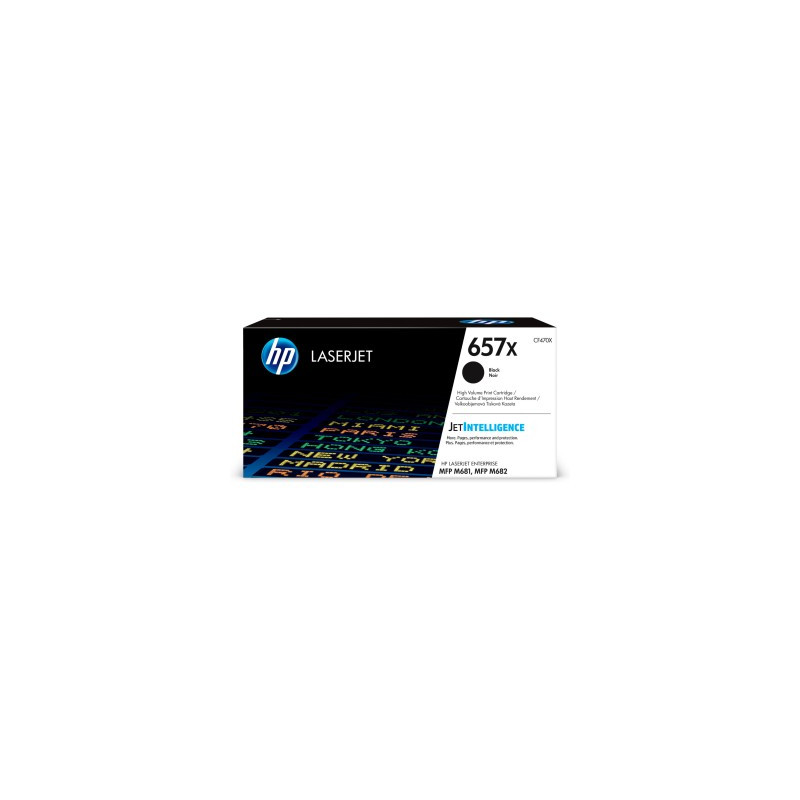 HP 657X High Yield čierna LJ Cartridge, CF470X