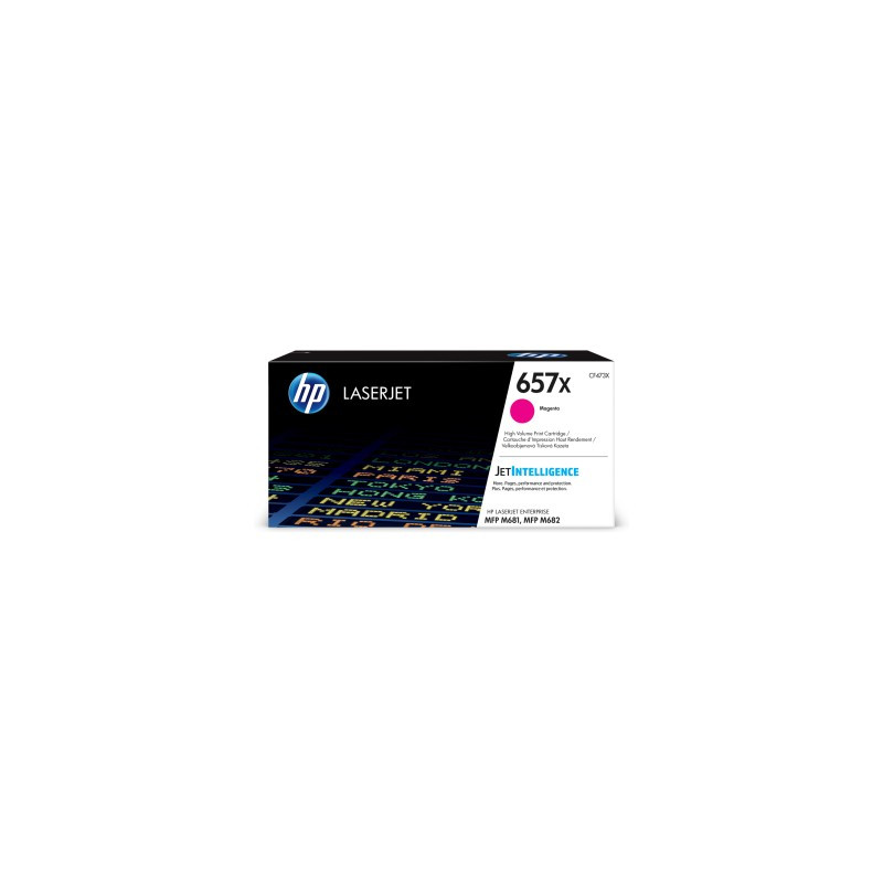 HP 657X High Yield purpurová LJ Cartridge, CF473X