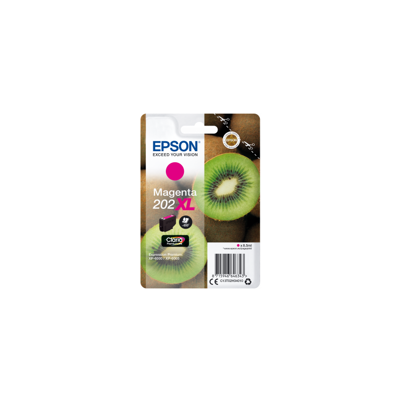 EPSON singlepack,Magenta 202XL,Premium Ink,XL