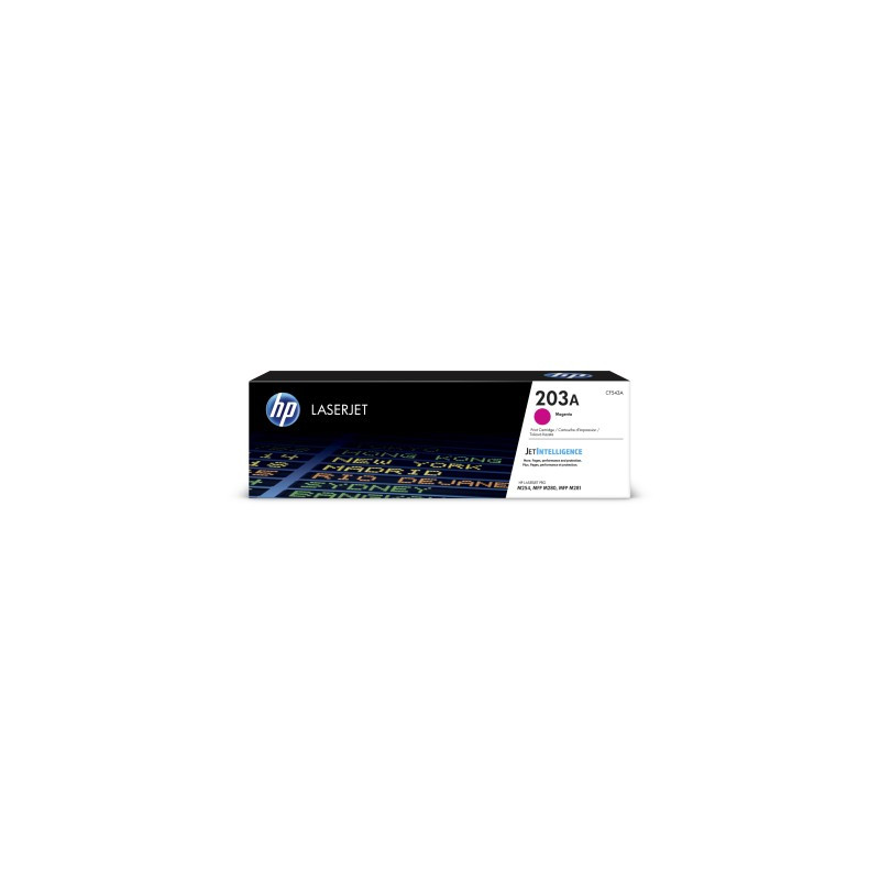 HP 203A Magenta Original LJ Toner Cartridge, CF543A