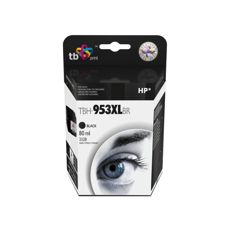 Ink. kazeta TB kompat. s HP OJ 8710, Black, ref