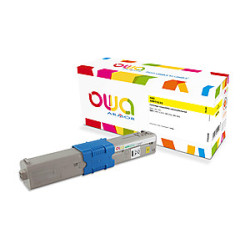OWA Armor toner kompatibilný s OKI 44973533, 1500st, žltá/yellow