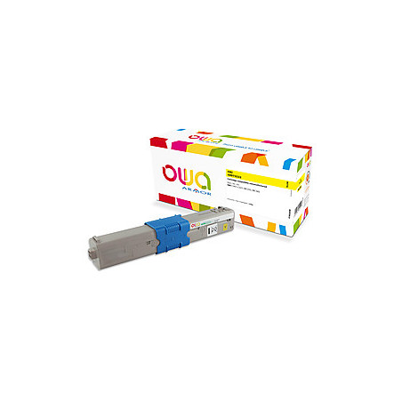 OWA Armor toner kompatibilný s OKI 44973533, 1500st, žltá/yellow