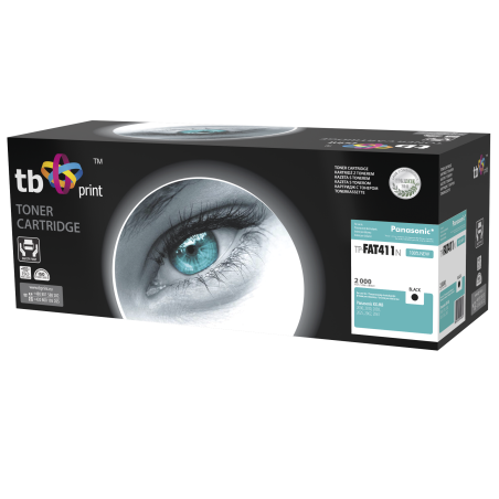 Toner TB kompatibilný s Panasonic KX-FAT411E,Black