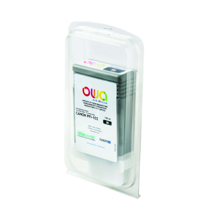 OWA Armor ink-jet kompatibilný s Canon iPF 500/600 čierna, 130ml, kom.s PFI102B