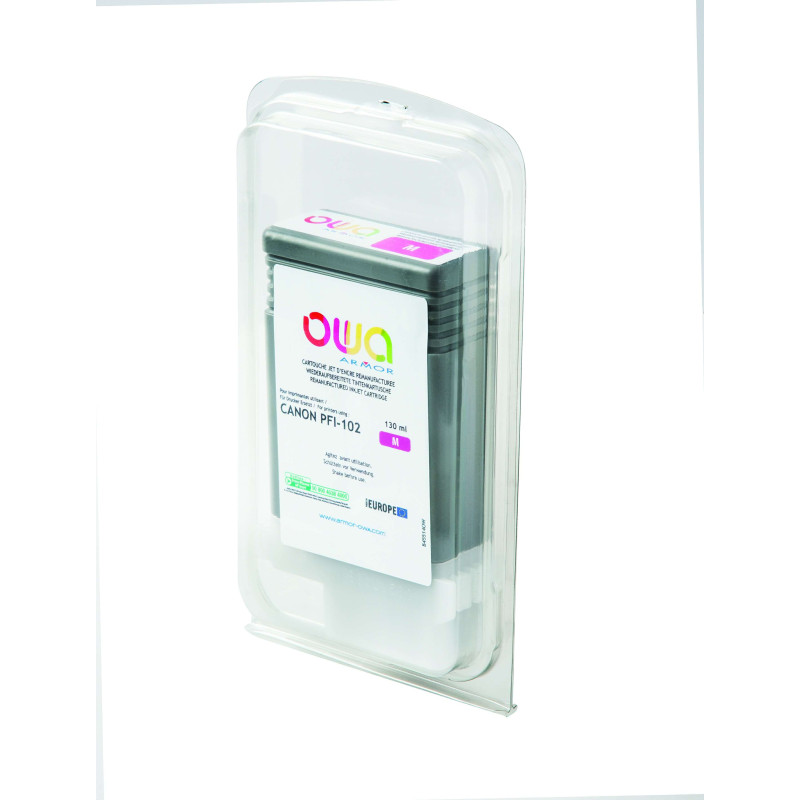 OWA Armor ink-jet kompatibilný s Canon iPF 500/600 magenta,130ml,kom.s PFI102M