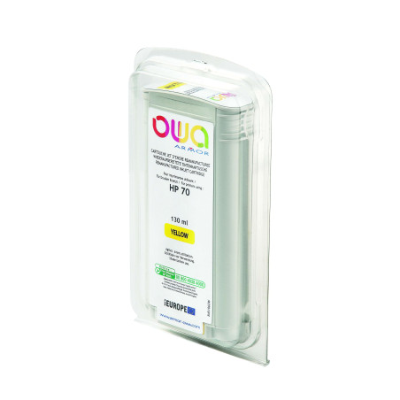 OWA Armor ink-jet kompatibilný HP DJ Z 2100 žltá, 130ml, kom.s C9454A