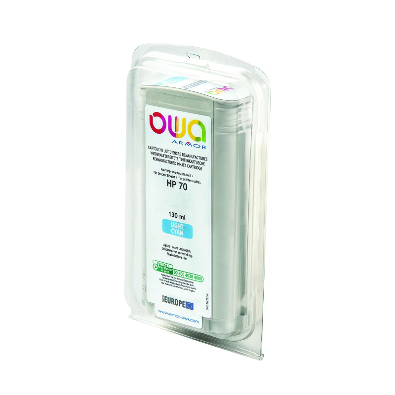 OWA Armor ink-jet kompatibilný HP DJ Z 2100 light cyan,130 ml,kom.s C9390A