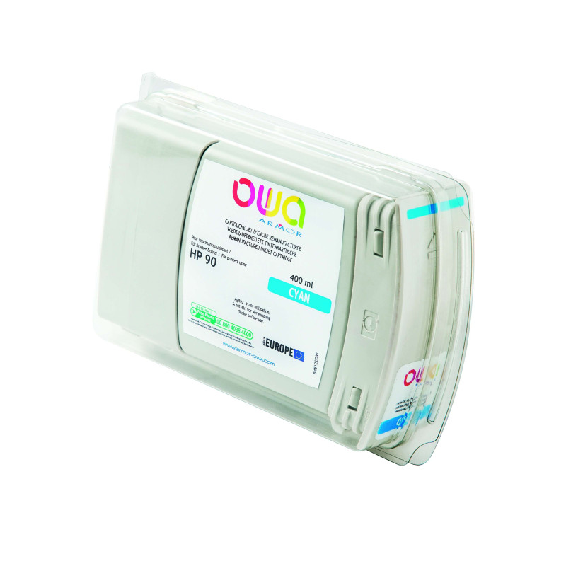 OWA Armor ink-jet kompatibilný HP Design Jet 4000 cyan, 400ml, komp.s C5061A