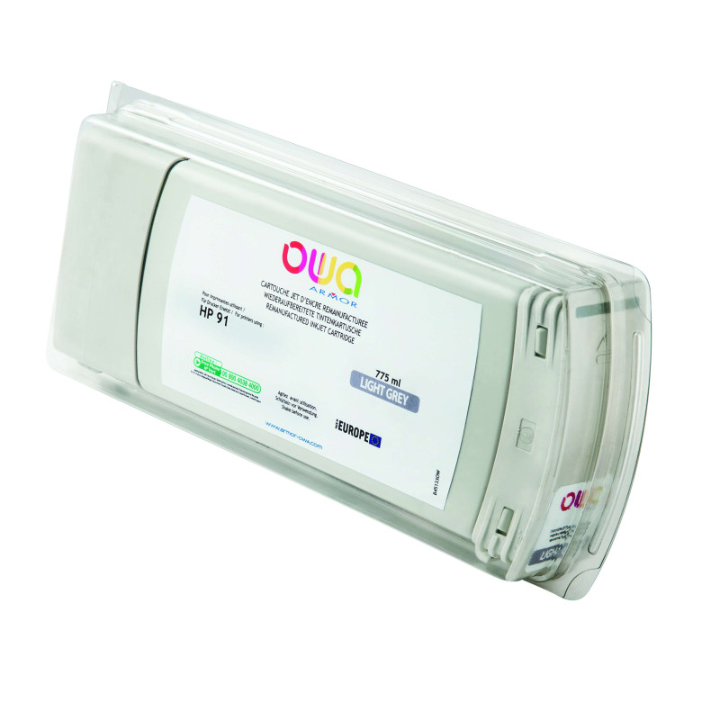 OWA Armor ink-jet kompatibilný s HP DJ Z6100 light grey, 775ml, kom.s C9466A