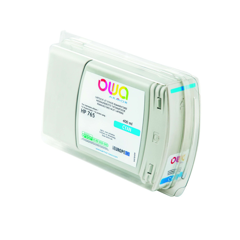 OWA Armor ink-jet kompatibilný HP DJ T7200 cyan, 400ml, komp.s F9J52A