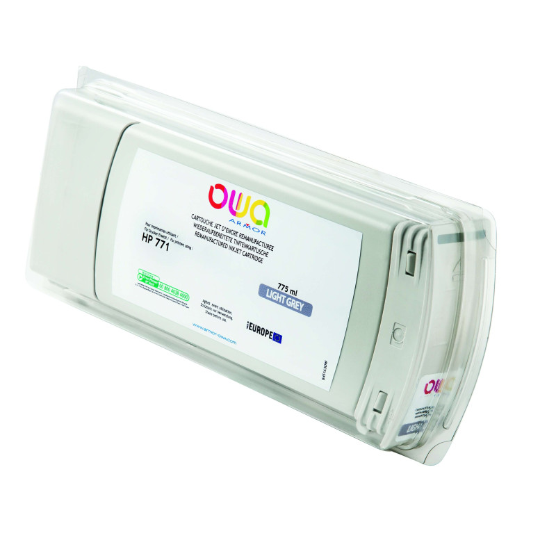 OWA Armor ink-jet kompatibilný s HP DJ Z 6200 light grey, 775ml, komp.s B6Y14A