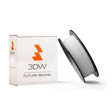 3DW - ABS filament 1,75mm biela, 0,5 kg, tlač 220-250°C