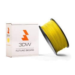 3DW - ABS filament 1,75mm žltá, 0,5 kg, tlač 220-250°C
