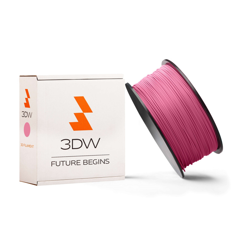 3DW - ABS filament 1,75 mm ružová, 0,5 kg, tlač 220-250 ° C