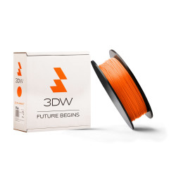 3DW - PLA filament 1,75 mm fluooranž, 0,5 kg, tlač 190-210 ° C