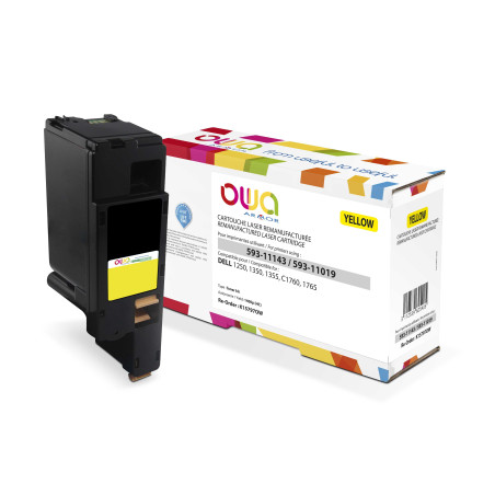 OWA Armor toner kompatibilný s Dell 593-11143, 1400st, žltá/yellow