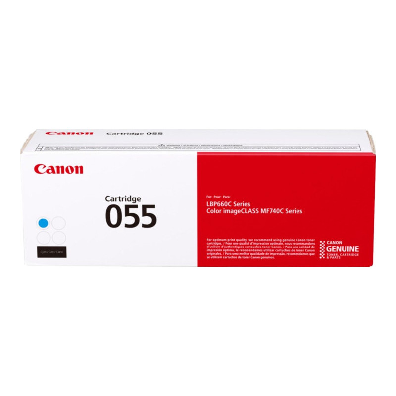 Canon CRG 055 Cyan, 2 100 str.
