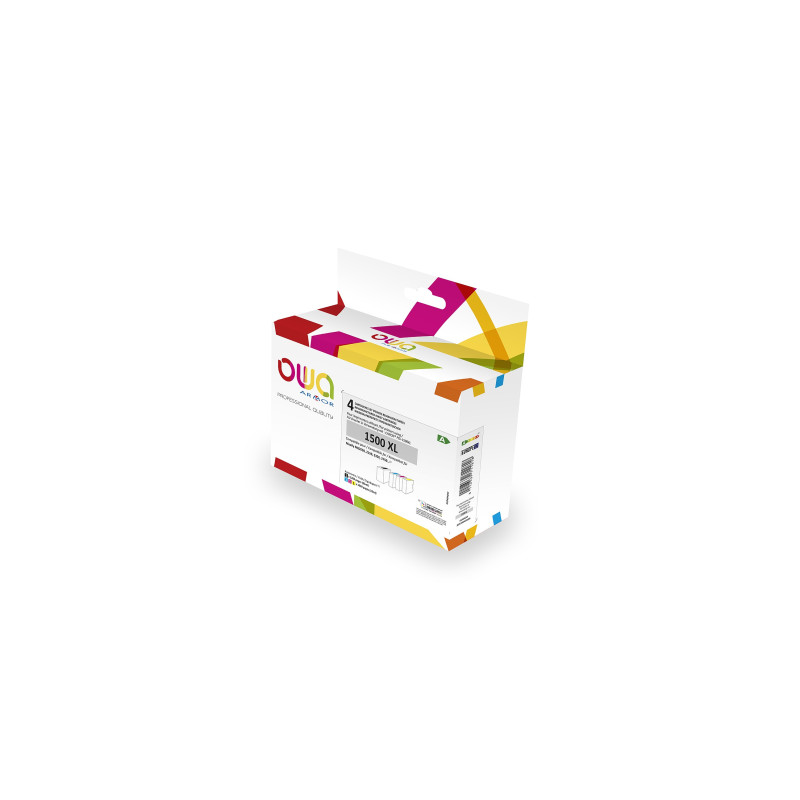 OWA ARMOR ink kompatibilný s Canon PGI1500XL, 4-pack (CMYK), 35ml/3x12ml/1200p/3x1030p