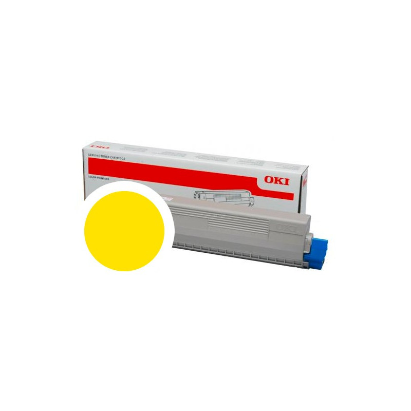 OKI žltý toner do C824/C834/C844 (5 000 strán)