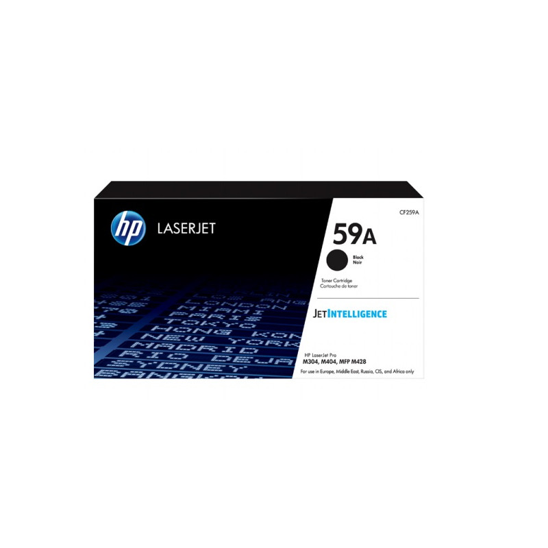 HP 59A Black LaserJet Toner Cartridge, CF259A
