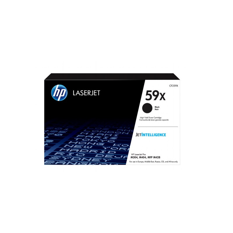 HP 59X Black LaserJet Toner Cartridge, CF259X