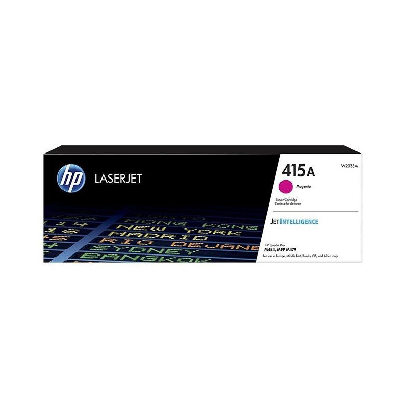 HP 415A Magenta LaserJet Toner Cartridge, W2033A