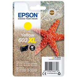 Epson singlepack, Yellow 603XL