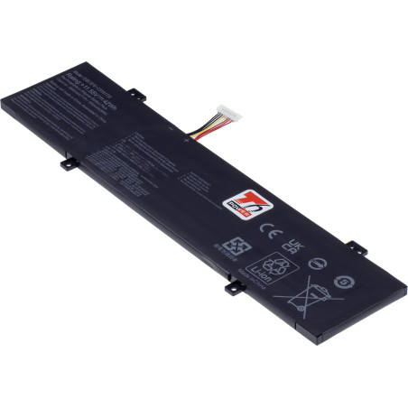 Batéria T6 Power Asus VivoBook Flip 14 TP412UA, TP412FA, 3640mAh, 42Wh, 3cell, Li-poly