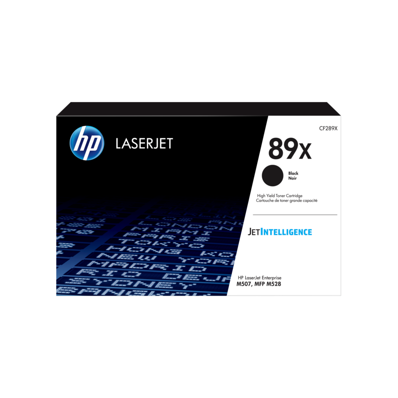 HP 89X Black LaserJet Toner, CF289X