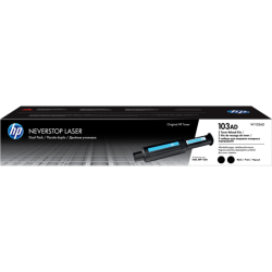 HP 103AD Black Neverst. Laser, dvojbalenie, W1103AD