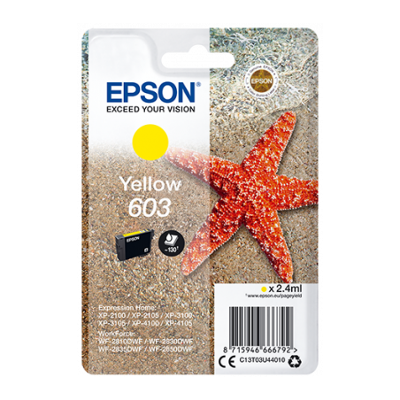 Epson singlepack, Yellow 603
